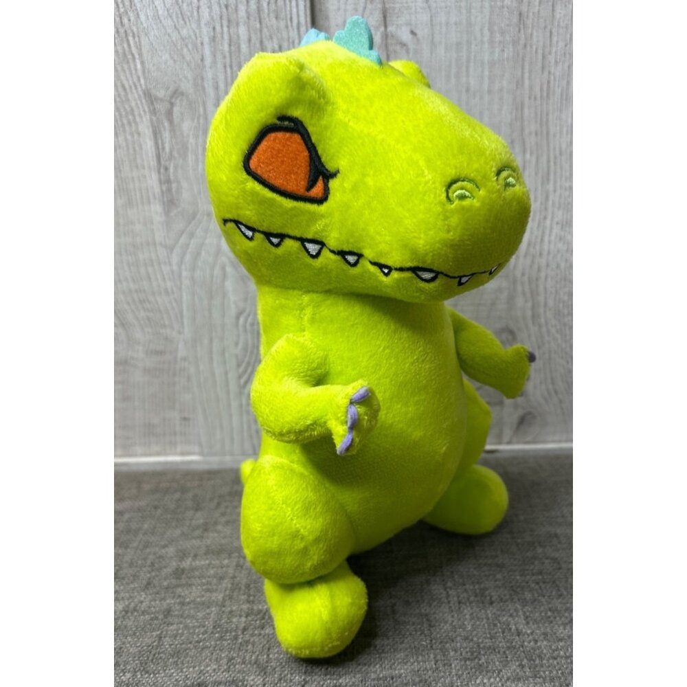Nickelodeon Rugrats Reptar Plush Dinosaur Toy Green 10" Soft Stuffed Animal
